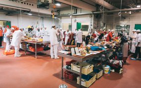 Blick in die Wettkampfarena