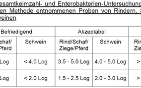 Schlachthygiene-Bewertung